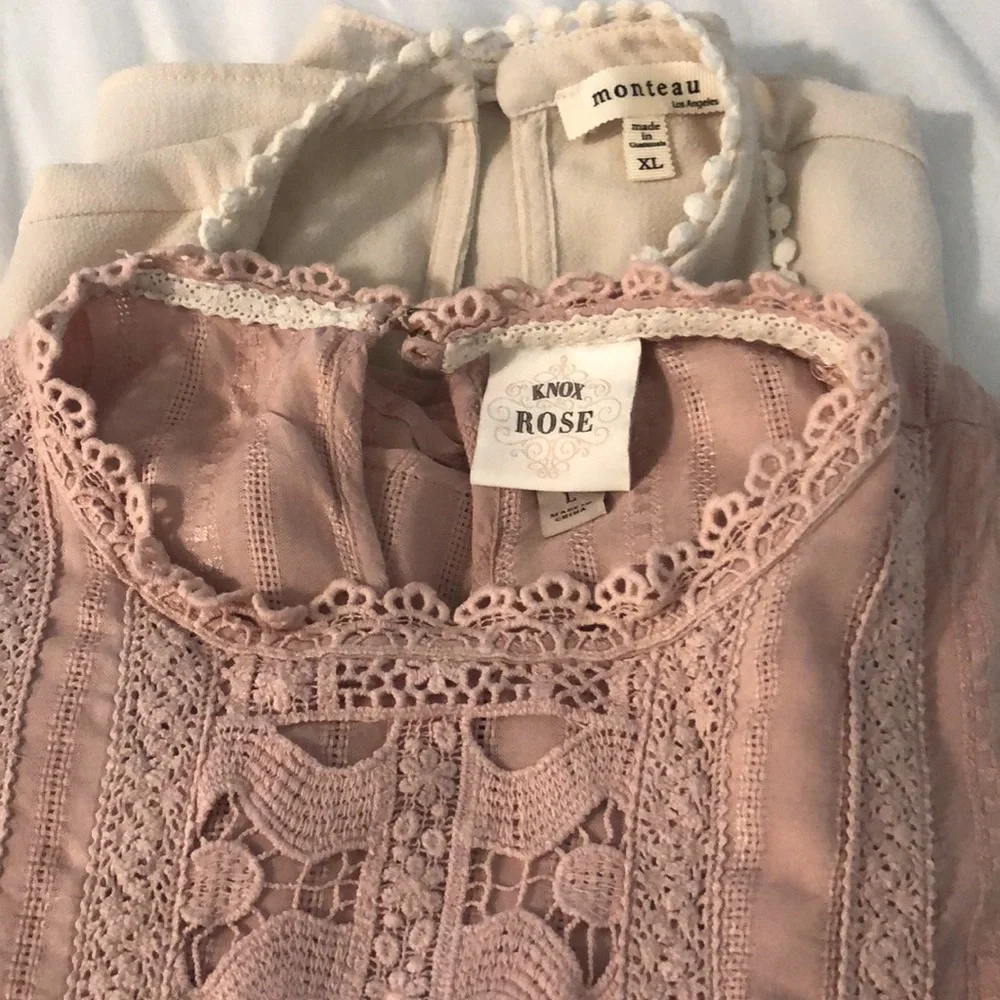 Houndstooth Suit Bohemian Embroidered Tops Bundle - Picture 16 of 16